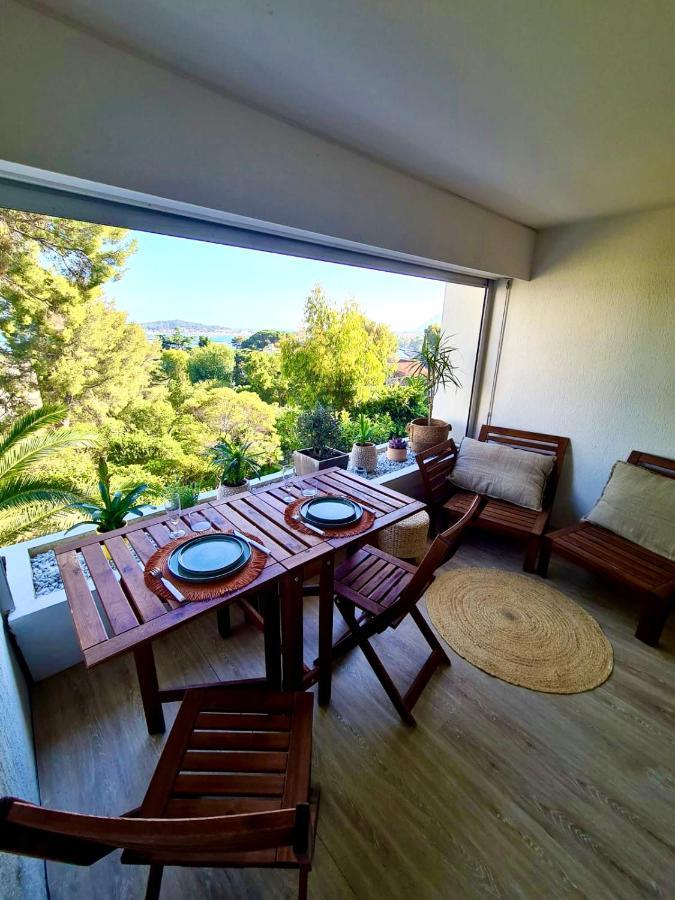 Charme & Calme-Tamaris- Studio Vue Mer - Piscine - Le Petit Olivier Sur Mer La Seyne-sur-Mer Exterior foto