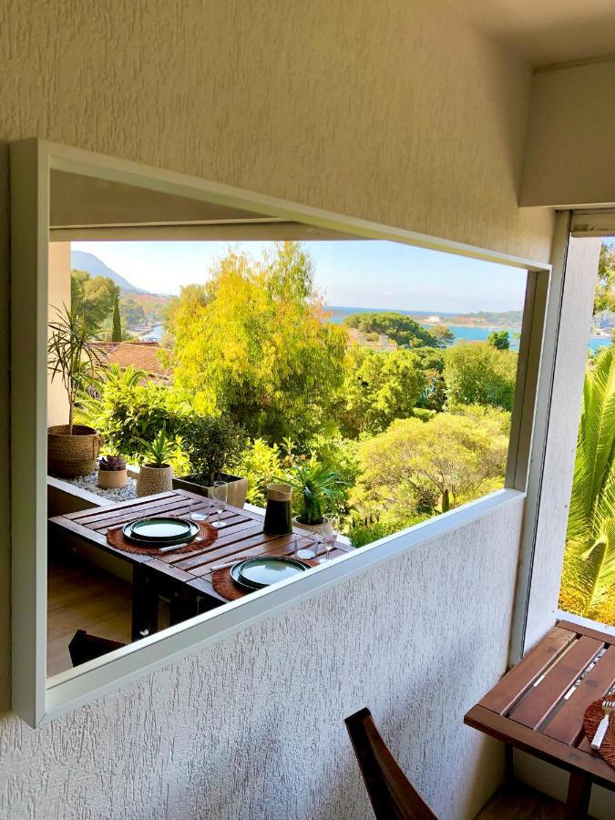 Charme & Calme-Tamaris- Studio Vue Mer - Piscine - Le Petit Olivier Sur Mer La Seyne-sur-Mer Exterior foto